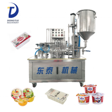 liquid paper automatic thermoforming  forming water cup filling sealing machine
